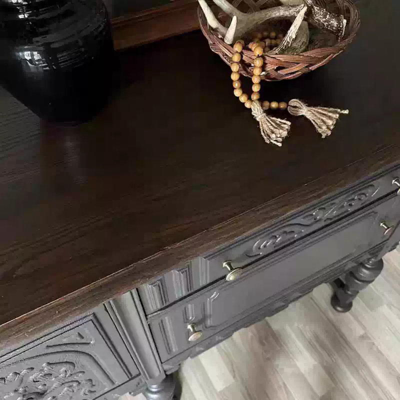 Retro Black Sideboard