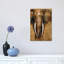 Gold Elephant by Patricia Pinto - Print on Canvas-799083899-799083892