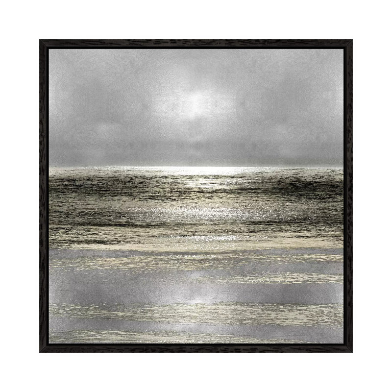 Michelle Matthews - Print on Canvas, 66.04 cm H x 66.04 cm W, Black Floater Framed