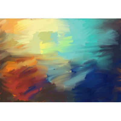 Guitar Background - Wrapped Canvas Painting