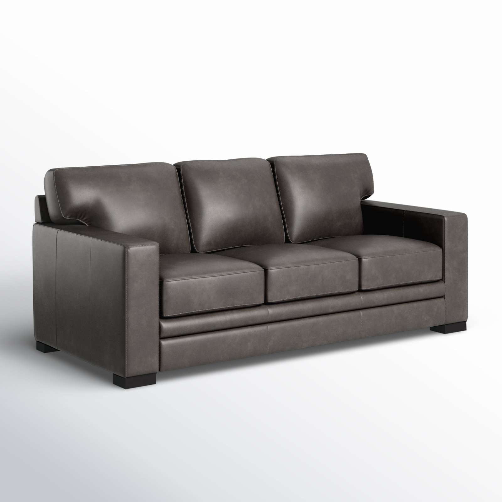 83'' Upholstered Sofa, Gray
