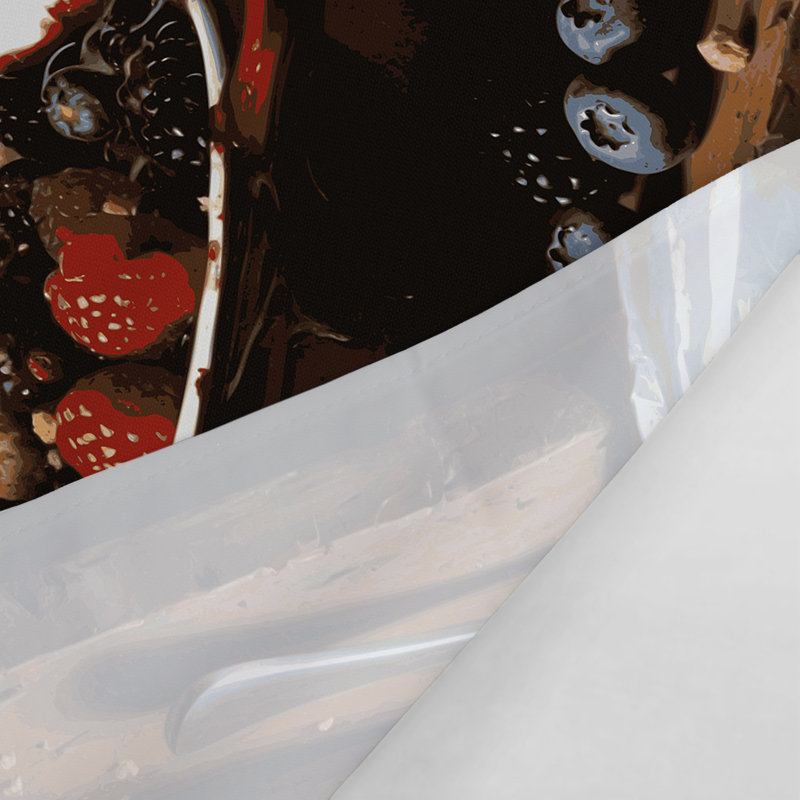 Tapisserie murale Desserts Berry crumble, 51 po x 60 po