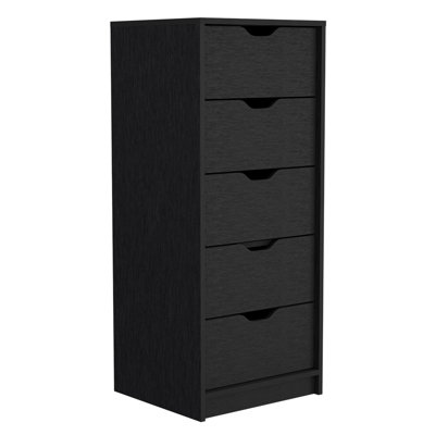 Alyias 45cm W 5 - Drawer Chest of Drawers