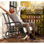 Porch Glider Swing With 3 Seats-417399701