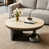 Beige Top/Black Base