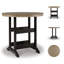 Table de bar en plastique Chrisann
