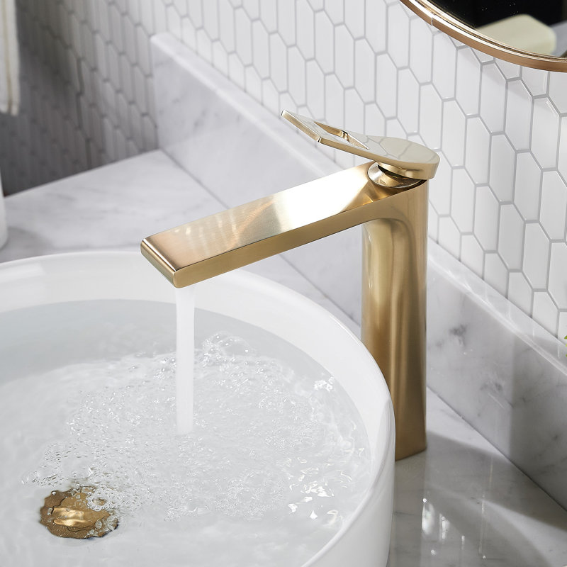 Robinet de salle de bain vasque, Or