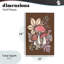 Plaque murale Autumnal Mushroom Magic, design par Cecilia Battaini-82475205