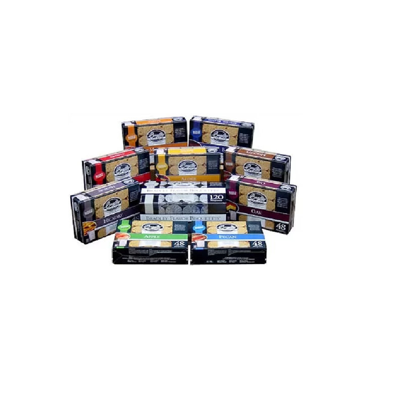 Bradley Smoker Bisquette, Hickory, 120 pack