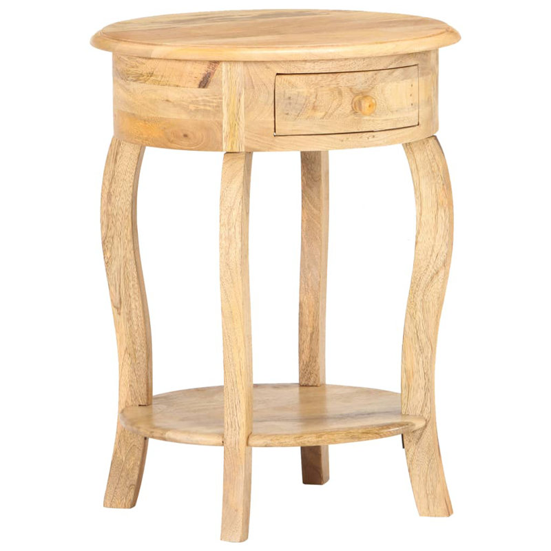 Nimitz Solid Wood Trestle End Table