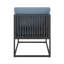 Chaise de patio modulaire avec coussins Runar