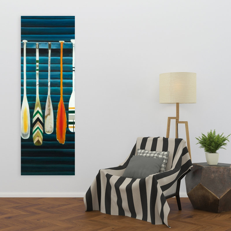 Pagaies - Toile marine pour la décoration intérieure | Décoration sports et jeux