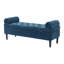 Chenille Upholstered Storage Bench-1141150570
