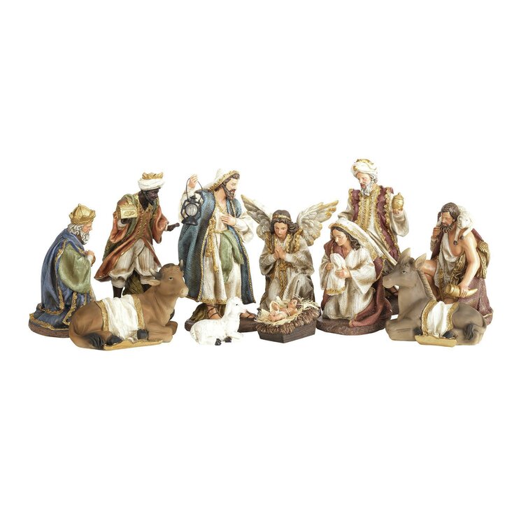 (( just two broken statues )) Nativity Set