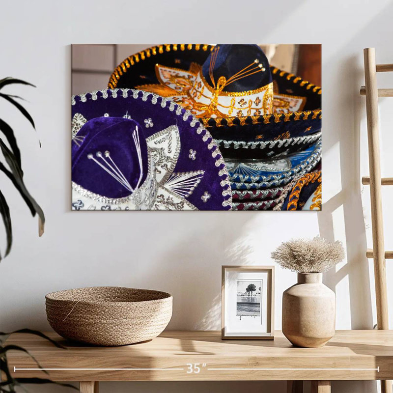 Kavia Mexican Hats, 16" H x 24" W