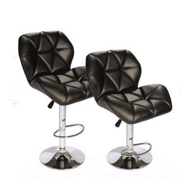 Tabouret de bar pivotant à hauteur réglable Beckwith