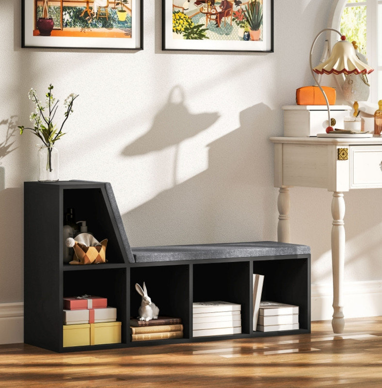 60.01 cm H x 108.01 cm W Cube Bookcase