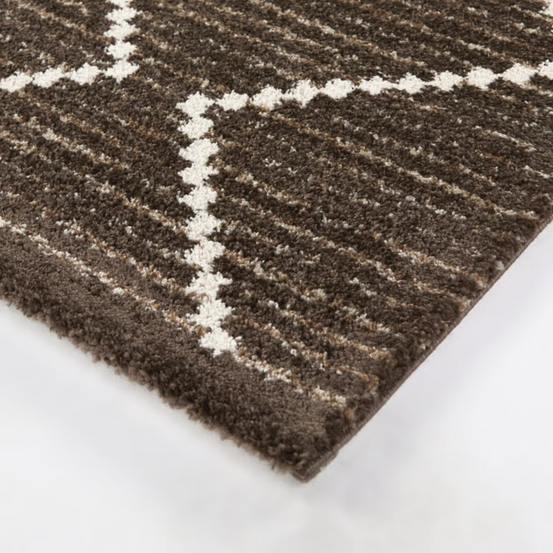 Tapis brun Marteka, Rectangle 5 pi 3 po x 6 pi 11,9 po