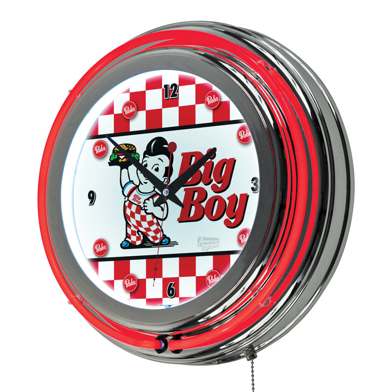 Horloge murale 14,5 "Bob's Big Boy