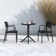 Farrah Round 2 - Person 24" Long Bistro Set