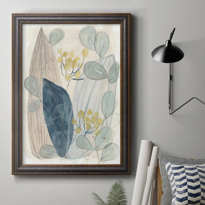 Toile encadrée de qualité supérieure Terra Garden I - prête à être accrochée