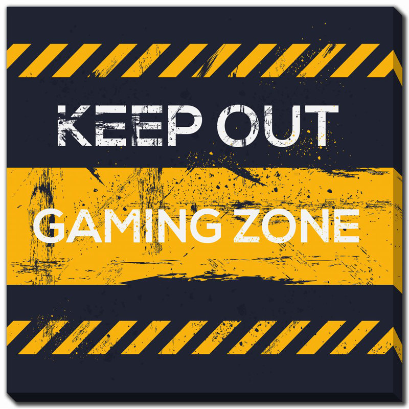 Gaming Zone Canvas Wall Art