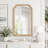 Solid Wood Frame Rounded Corner Decorative Mirror-135582228-135582229