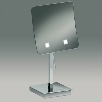 Miroir carré, Chrome