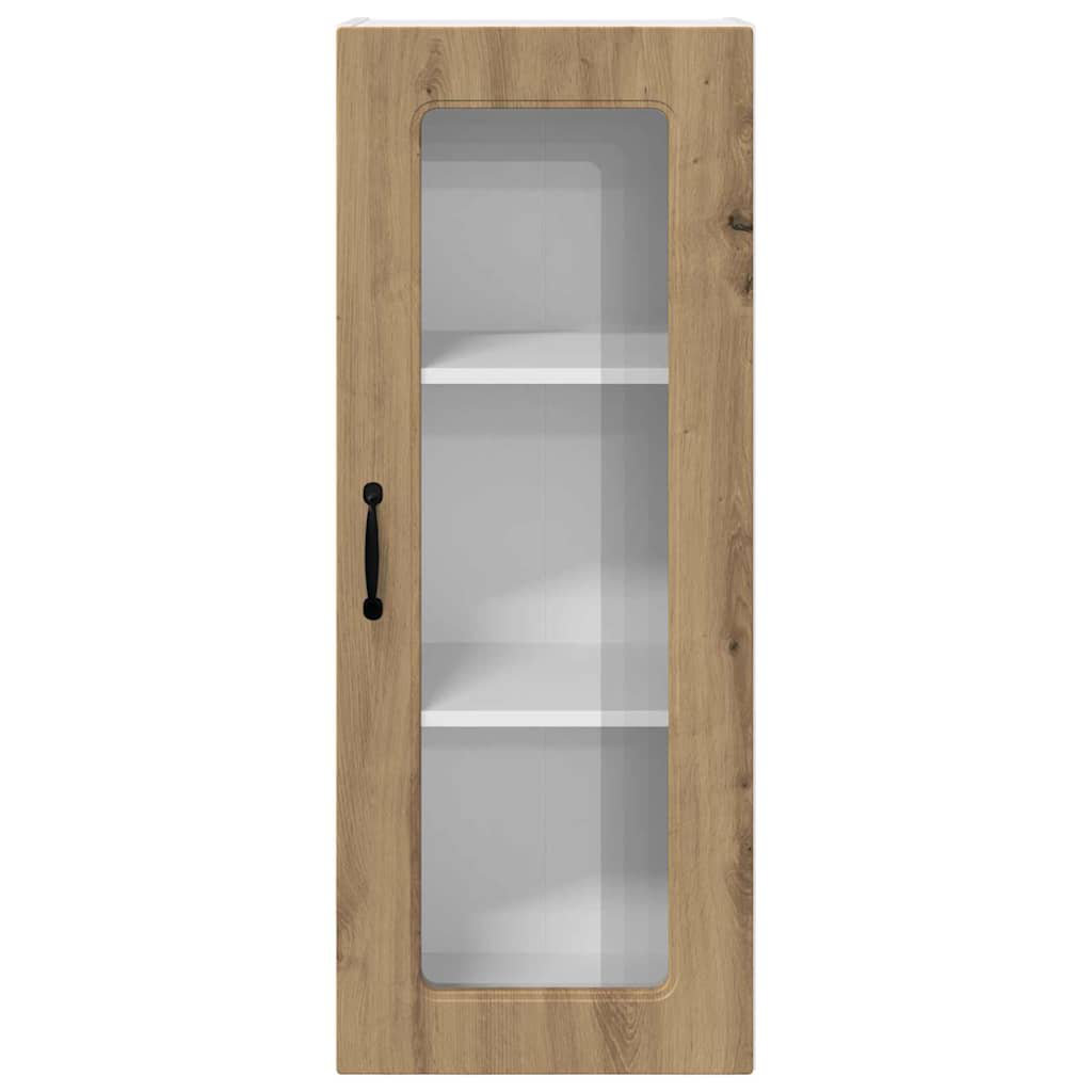 vidaXL Kitchen Wall Cabinet - Artisan Oak - 40cm - Image 2