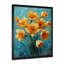 Jonquilles jaunes et orange vibrantes - Décoration murale jonquilles-589354398-761503488