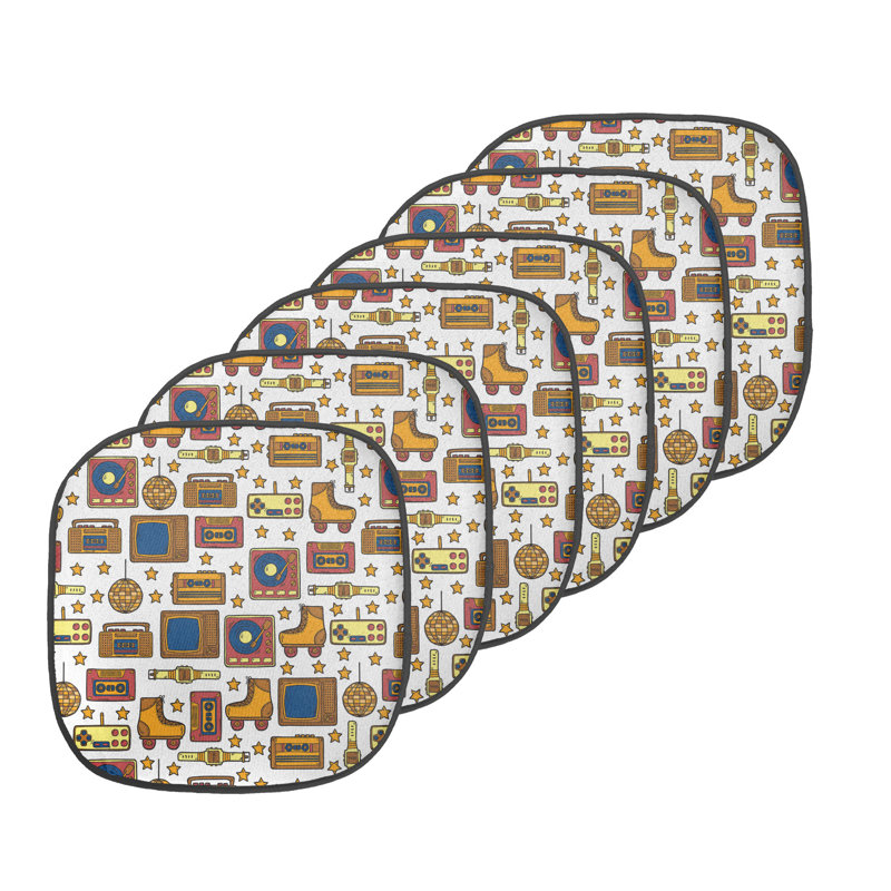 Coussin de siège rétro pour l'extérieur