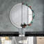 Huldar Glass Flat Wall Mirror
