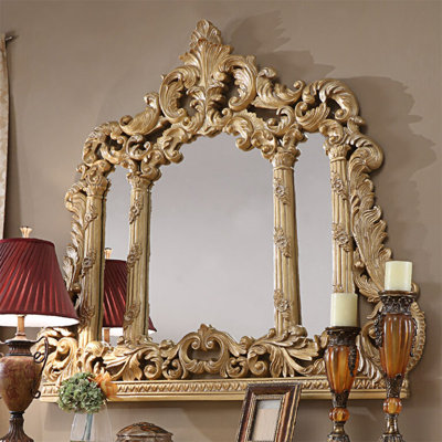Miroir sculpté à la main de style luxueux MOBILYA