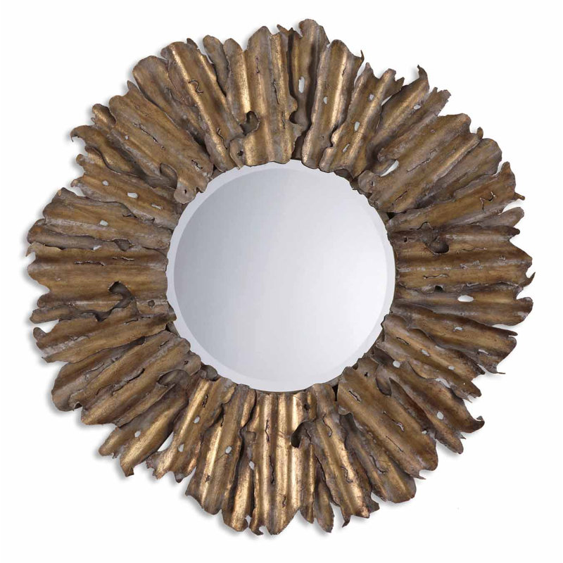 Giulio Metal Round Wall Mirror