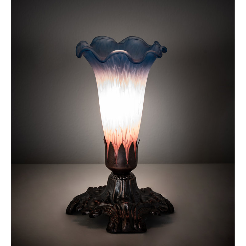 7" Victorian Candle/Pk, Pink/Blue