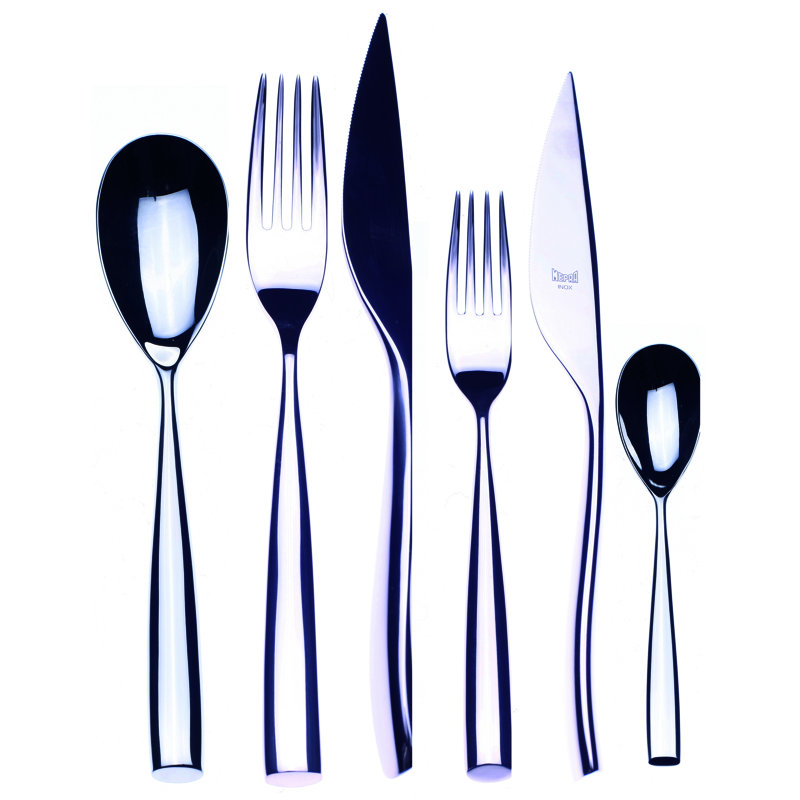 Arte 36 - Piece Stainless Steel Flatware Set - Service for 6