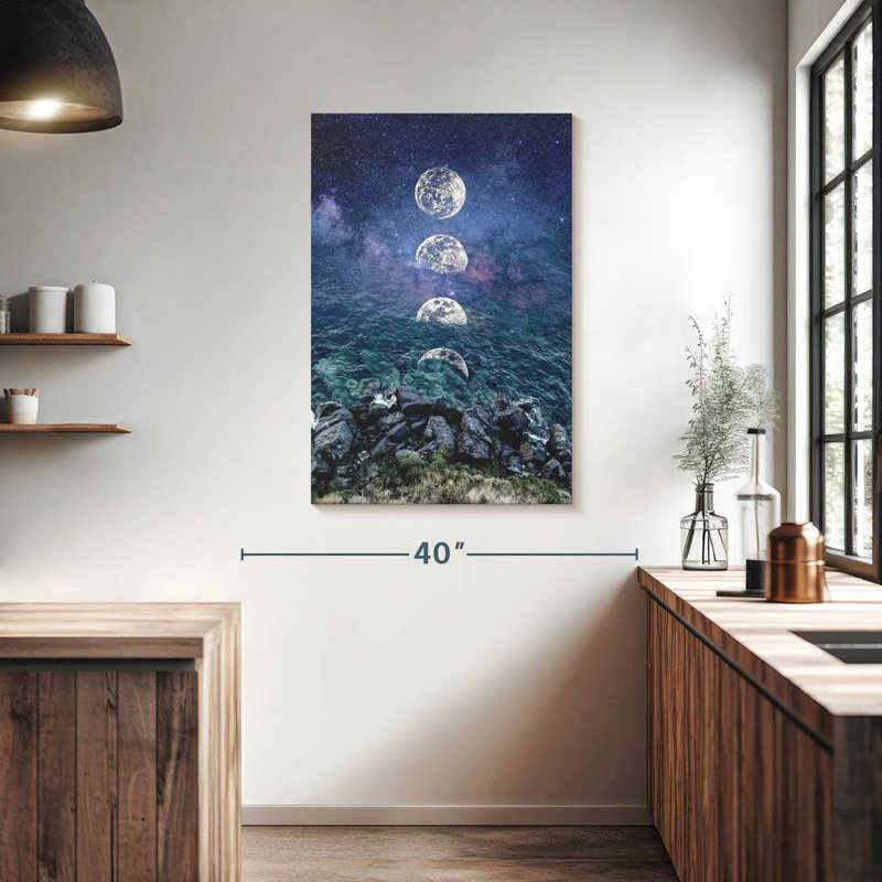 Oberle Moon Galaxy, 39" H x 26" W