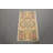 Handcrafted Anatolian Carpet: Small Vintage Turkish Wool Rug with Geometric Designs
