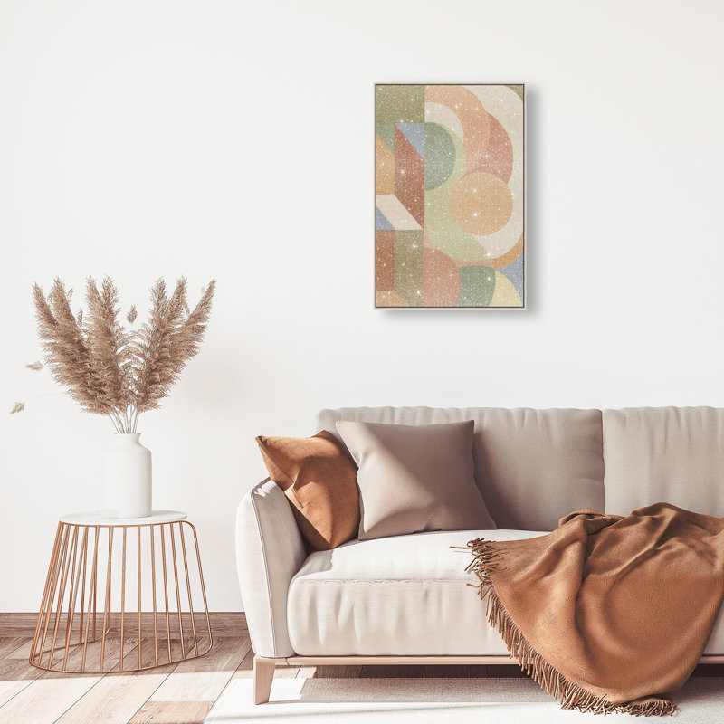 Adore You More Print by Oliver Gal, 55"H x 37"W, Silver Floater Frame
