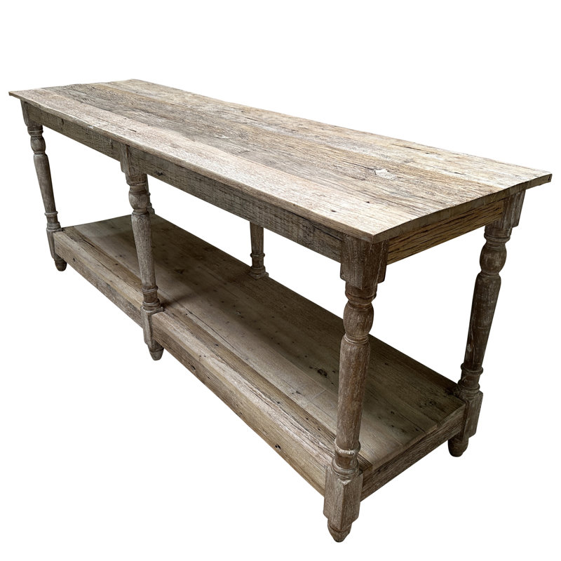 Table Peabody, bois récupéré