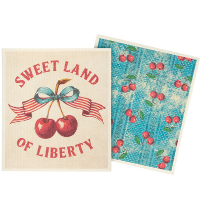  Sweet Land Of Liberty Swedish Cloth Set
