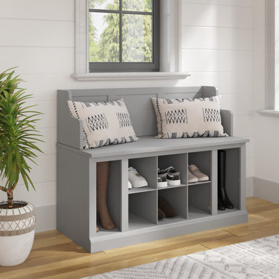 Arulappu 40''W Shoe Storage Bench