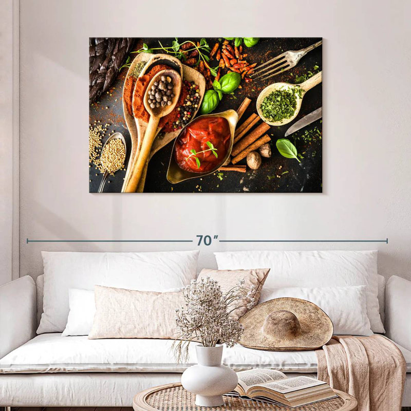 Yarlin Bread On Wood, 30" H x 45" W