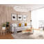 Lustre 16 lumières avec détails en cristal-343803076