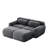 80.3" U-Shaped 2-Seater Sofa with Ottoman-1179950352