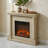 44.5"W Freestand Electric Fireplace With Remote Control-1791109618