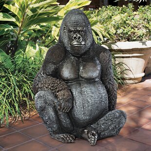 Senora Gorillas Animals Garden Statue