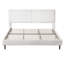 Lit moelleux simple et moderne avec dossier confortable et structure stable, parfait pour les chambres confortables-151262292-151262289