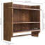 59.6cm W x46.9cm H x 17.7cm D Solid Wood Wall Mounted Bathroom Shelves-1644137516