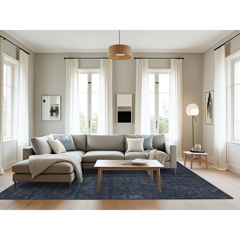 Abstract Indoor Rug, Rectangle 8' x 12'
